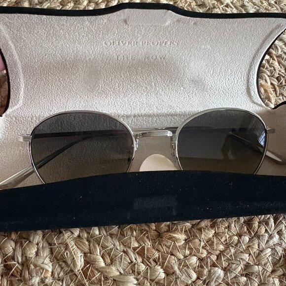 The Row Silver Sunglasses - Picture 1 of 4